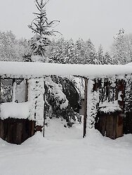 Skifahren in den Bayerischen Bergen